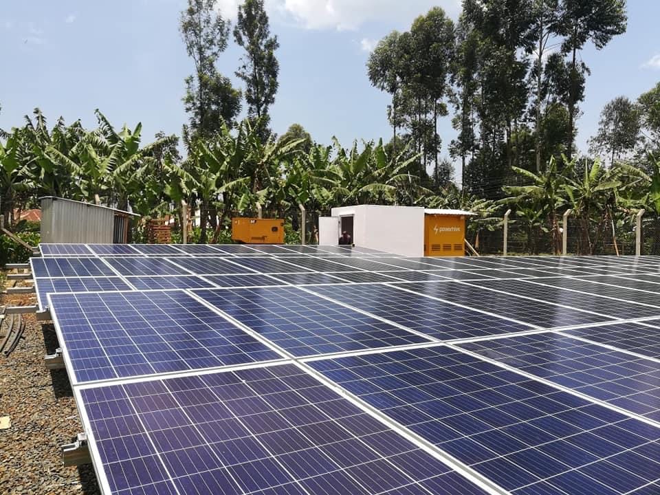 Mini-grid solar project